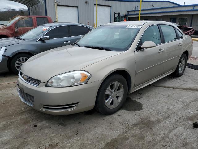 CHEVROLET IMPALA LS 2012 with VIN 2G1WF5E38C1235059 - Photo from auction