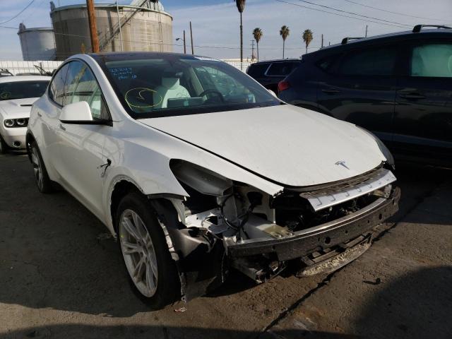 Photo 4 from auction – 2021 TESLA MODEL Y with VIN 5YJYGDEE2MF271398
