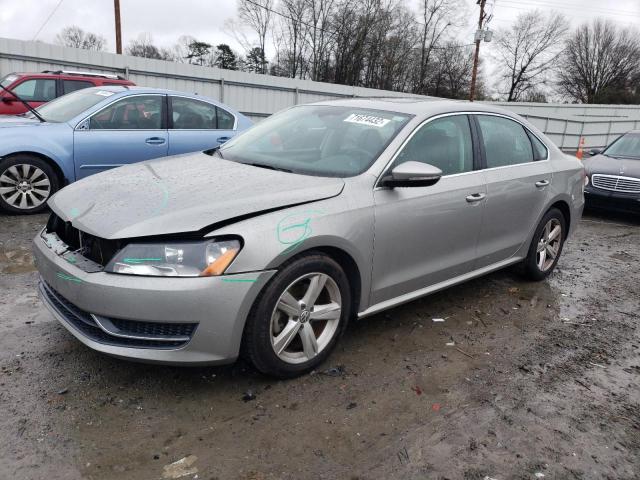VOLKSWAGEN PASSAT SE 2012 with VIN 1VWBH7A39CC049507 - Photo from auction