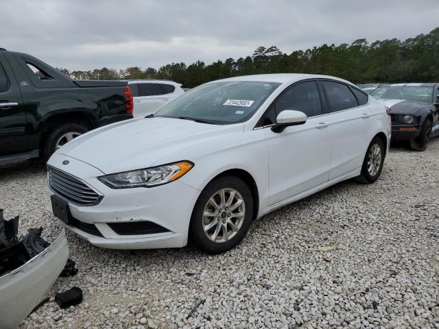 FORD FUSION S 2017 with VIN 3FA6P0G70HR406743 - Photo from auction