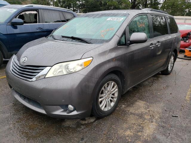 TOYOTA SIENNA XLE 2011 with VIN 5TDYK3DC0BS045877 - Photo from auction