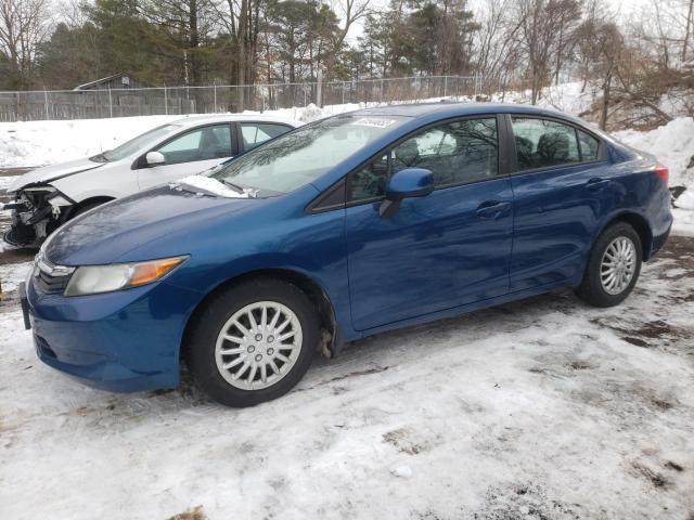 HONDA CIVIC LX 2012 with VIN 2HGFB2F42CH012422 - Photo from auction