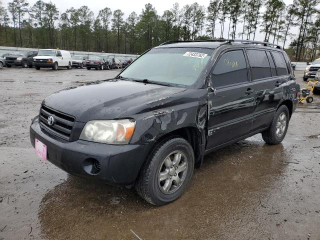 TOYOTA HIGHLANDER 2005 with VIN JTEDP21A650053983 - Photo from auction