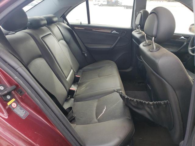 Photo 10 from auction – 2002 MERCEDES-BENZ C 240 with VIN WDBRF61J42E001902