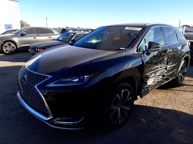 LEXUS RX 350 2020 with VIN 2T2HZMAA0LC169030 - Photo from auction