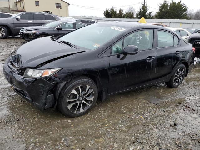 HONDA CIVIC EX 2013 with VIN 19XFB2F81DE201271 - Photo from auction