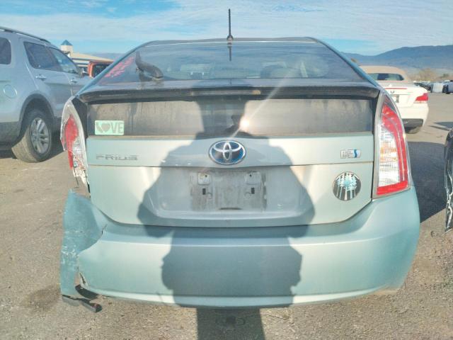 Photo 6 from auction – 2013 TOYOTA PRIUS with VIN JTDKN3DU9D1709504