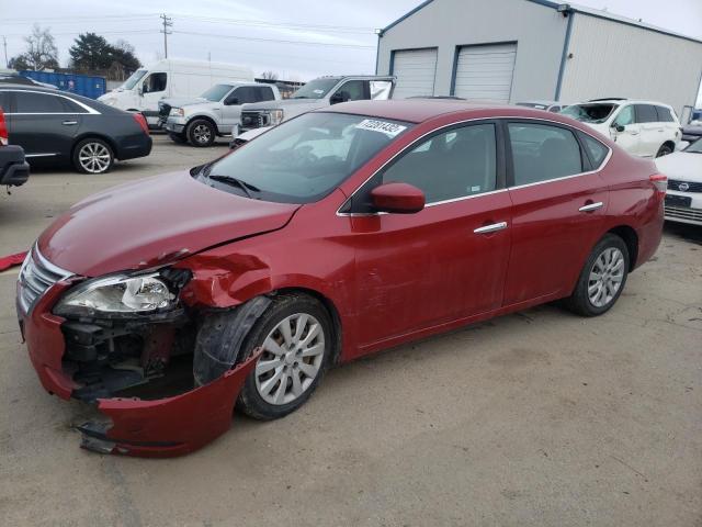 NISSAN SENTRA S 2014 with VIN 3N1AB7AP5EL677058 - Photo from auction