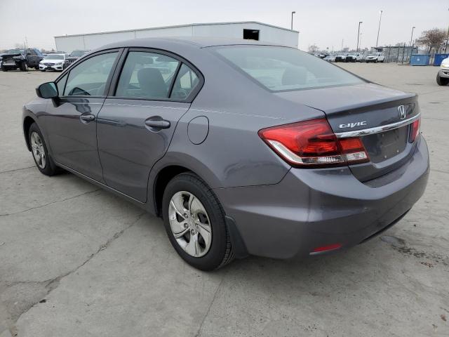 Photo 2 from auction – 2014 HONDA CIVIC LX with VIN 2HGFB2F59EH524545
