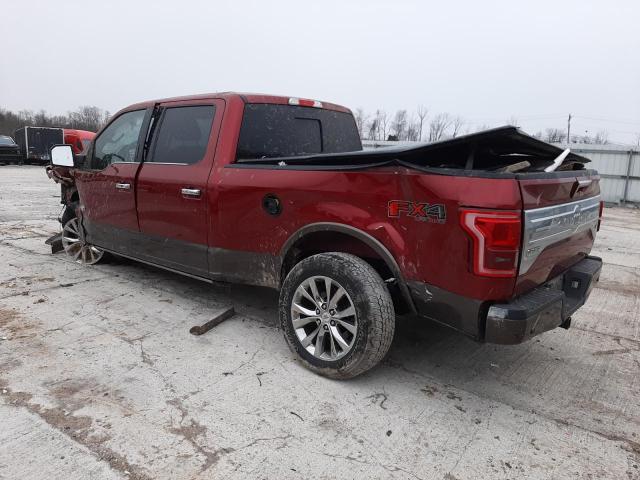 Photo 2 from auction – 2017 FORD F150 SUPER with VIN 1FTFW1EF7HFA23554