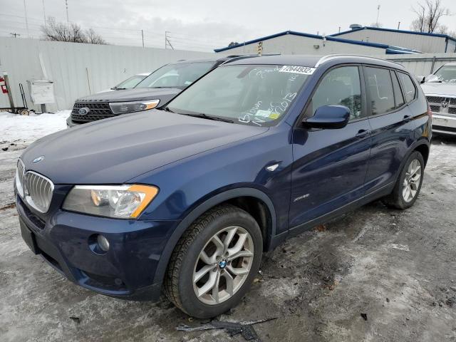 BMW X3 XDRIVE2 2013 with VIN 5UXWX9C51D0A32237 - Photo from auction