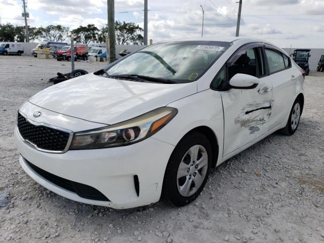 KIA FORTE LX 2017 with VIN 3KPFK4A76HE015290 - Photo from auction
