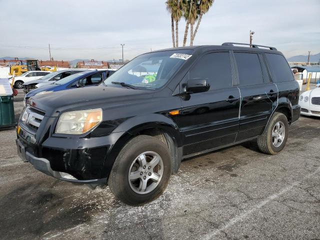 HONDA PILOT EXL 2007 with VIN 5FNYF287X7B028186 - Photo from auction