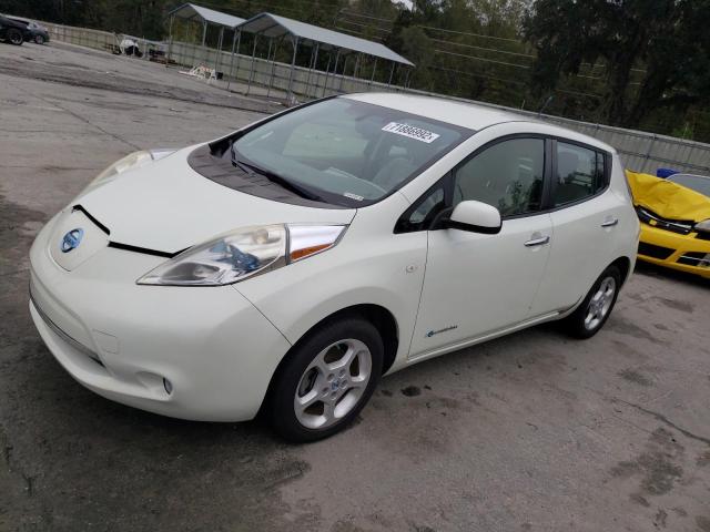 NISSAN LEAF SV 2012 with VIN JN1AZ0CPXCT022774 - Photo from auction