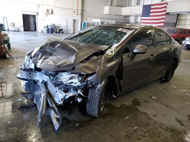 HONDA CIVIC LX 2013 with VIN 2HGFB2F58DH576473 - Photo from auction