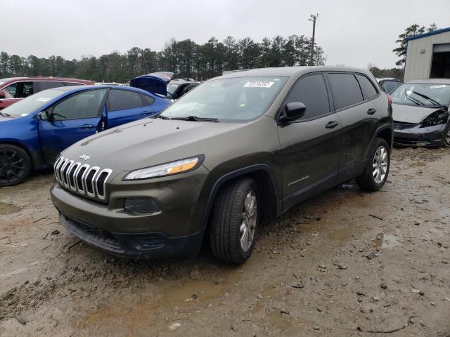 JEEP CHEROKEE S 2015 with VIN 1C4PJLAB2FW560525 - Photo from auction