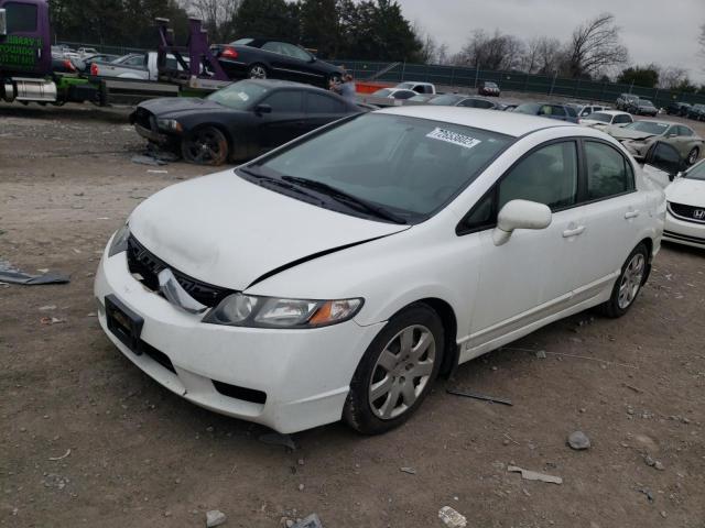 HONDA CIVIC LX 2011 with VIN 19XFA1F53BE029860 - Photo from auction