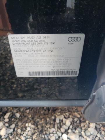 Photo 14 from auction – 2015 AUDI Q5 PREMIUM with VIN WA1CFAFP0FA036211