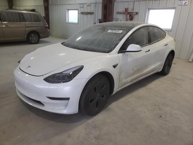 TESLA MODEL 3 2023 with VIN 5YJ3E1EA6PF409301 - Photo from auction