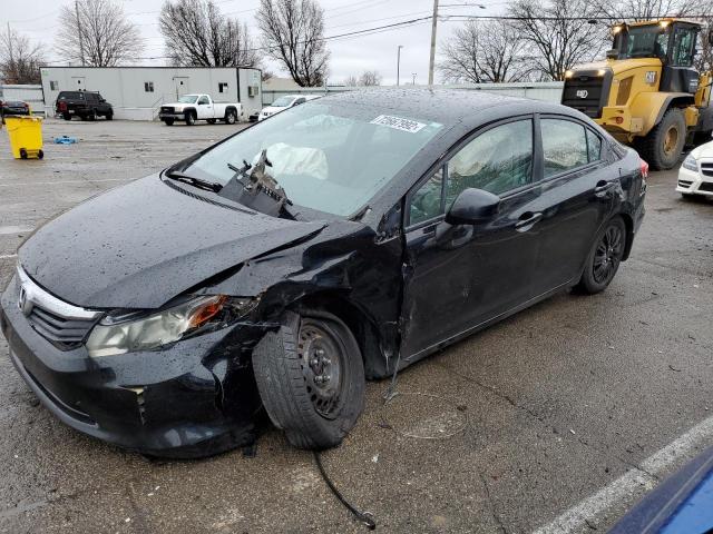 HONDA CIVIC LX 2012 with VIN 19XFB2F56CE050951 - Photo from auction