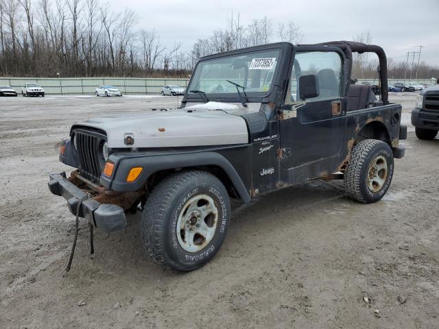 JEEP WRANGLER / 2001 with VIN 1J4FA49S91P307219 - Photo from auction