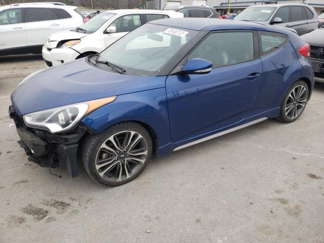 HYUNDAI VELOSTER T 2017 with VIN KMHTC6AE4HU312629 - Photo from auction