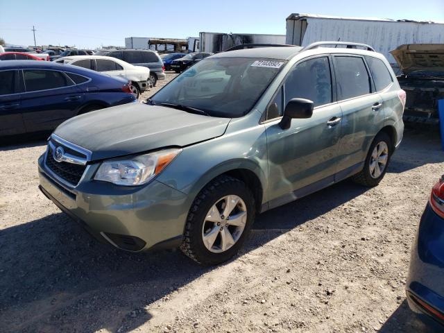 SUBARU FORESTER 2 2015 with VIN JF2SJABCXFH474973 - Photo from auction
