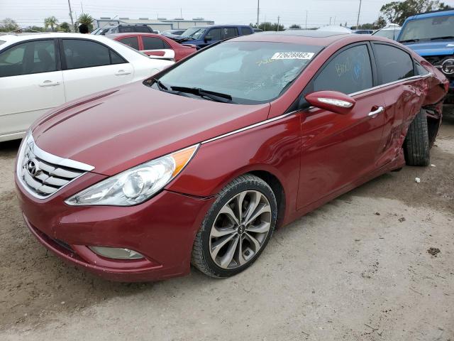 Photo 1 from auction – 2013 HYUNDAI SONATA SE with VIN 5NPEC4AB8DH609088