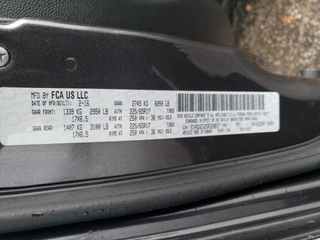 Photo 14 from auction – 2016 DODGE GRAND CARA with VIN 2C4RDGEG2GR328837