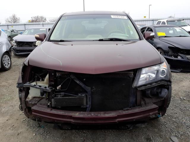 Photo 5 from auction – 2009 ACURA MDX TECHNO with VIN 2HNYD28479H523917