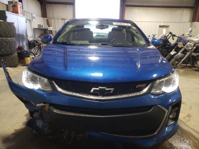 Photo 5 from auction – 2019 CHEVROLET SONIC LT with VIN 1G1JD5SB7K4108950