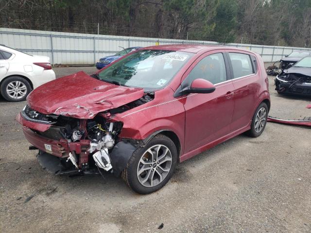 CHEVROLET SONIC LT 2018 with VIN 1G1JD6SH3J4101793 - Photo from auction