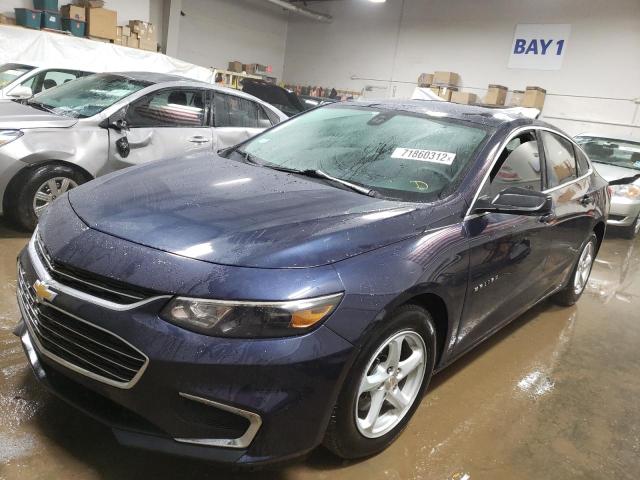 CHEVROLET MALIBU LS 2018 with VIN 1G1ZB5ST0JF220901 - Photo from auction