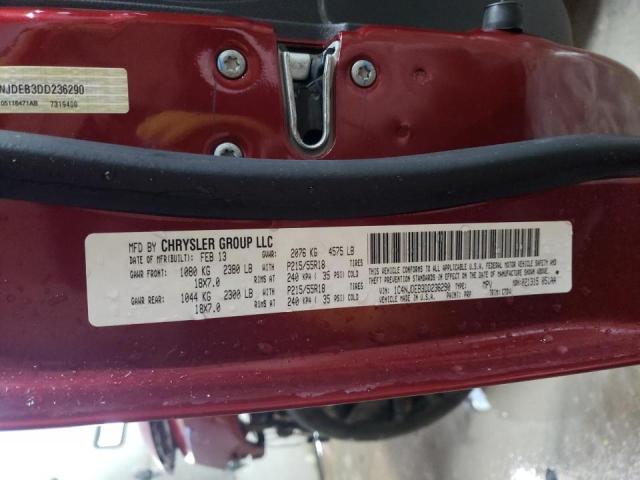 Photo 14 from auction – 2013 JEEP COMPASS LA with VIN 1C4NJDEB3DD236290