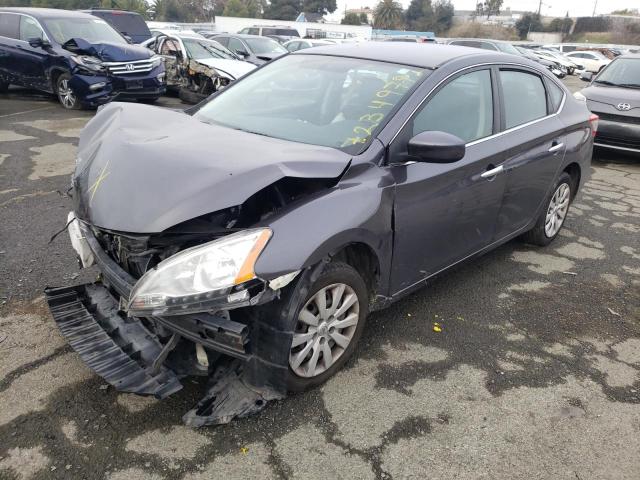 Photo 1 from auction – 2015 NISSAN SENTRA S with VIN 3N1AB7AP8FL662409