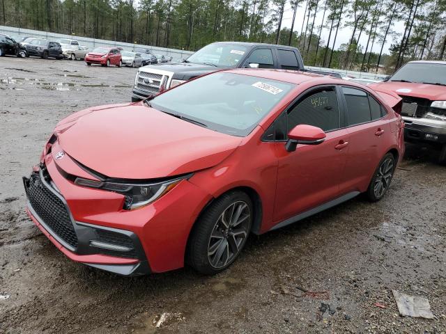 TOYOTA COROLLA SE 2020 with VIN 5YFS4RCE7LP052874 - Photo from auction