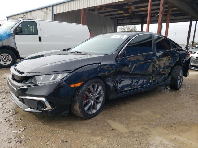 HONDA CIVIC EX 2019 with VIN 19XFC1F39KE012960 - Photo from auction