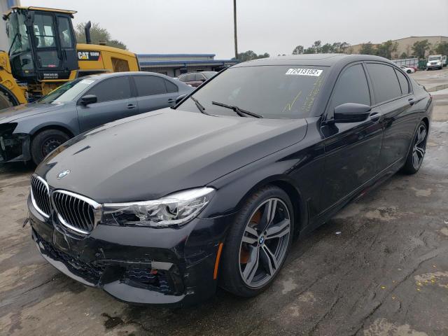 BMW 740 I 2016 with VIN WBA7E2C57GG738931 - Photo from auction