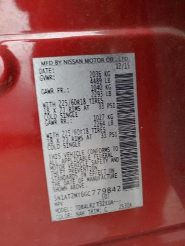 Photo 14 from auction – 2016 NISSAN ROGUE S with VIN 5N1AT2MT6GC779842