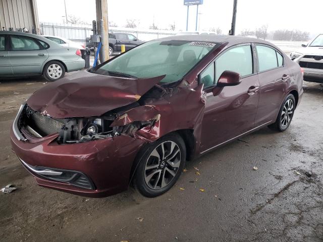 HONDA CIVIC EX 2013 with VIN 19XFB2F83DE060347 - Photo from auction