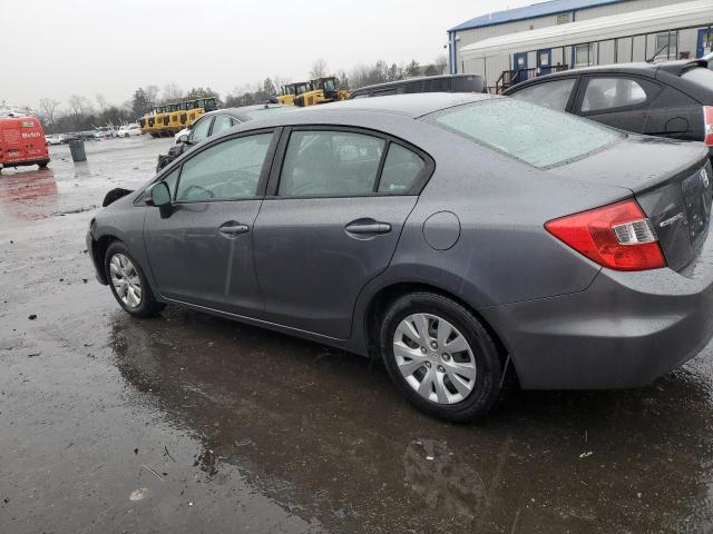 Photo 2 from auction – 2012 HONDA CIVIC LX with VIN 2HGFB2F58CH306562