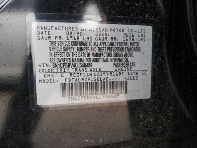 Photo 14 from auction – 2020 NISSAN KICKS S with VIN 3N1CP5BV4LL540489
