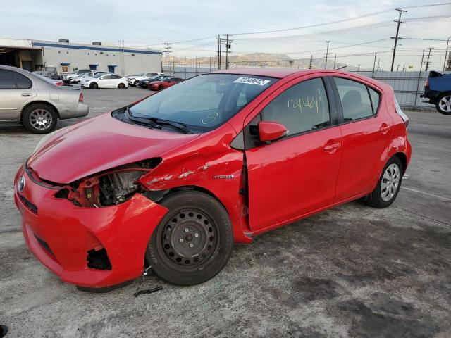 TOYOTA PRIUS C 2013 with VIN JTDKDTB39D1541487 - Photo from auction