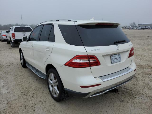 Photo 2 from auction – 2012 MERCEDES-BENZ ML 350 BLU with VIN 4JGDA2EB1CA007795