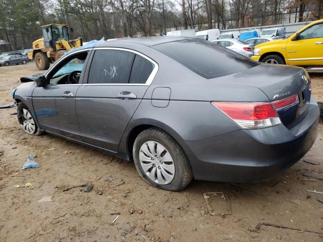 Photo 2 from auction – 2012 HONDA ACCORD LX with VIN 1HGCP2F33CA104648