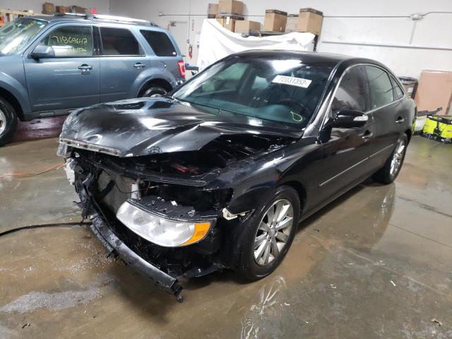HYUNDAI AZERA SE 2009 with VIN KMHFC46F09A366449 - Photo from auction