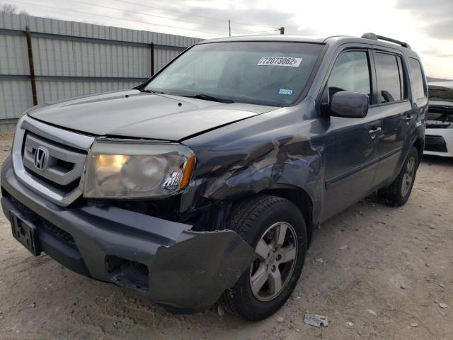 HONDA PILOT EX 2011 with VIN 5FNYF3H46BB054417 - Photo from auction