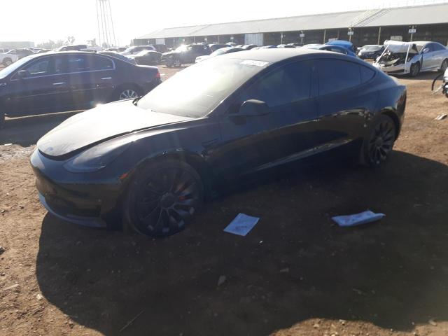 TESLA MODEL 3 2021 with VIN 5YJ3E1EC9MF070496 - Photo from auction