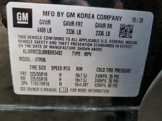Photo 14 from auction – 2021 BUICK ENCORE GX with VIN KL4MMCSL8MB093482