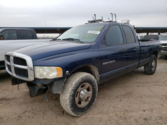 DODGE RAM 2500 S 2005 with VIN 3D7KR28C15G800873 - Photo from auction